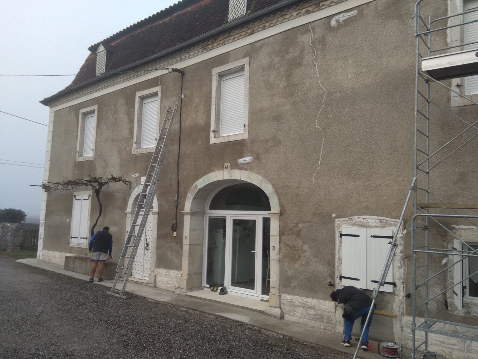 Façade avant travaux